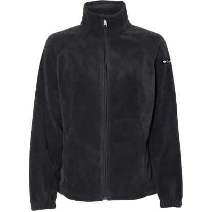 Custom Women’s Benton Springs™ Fleece Full-Zip Jacket Black