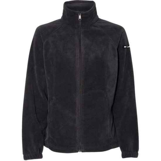 Custom Women’s Benton Springs™ Fleece Full-Zip Jacket Black