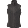 Custom Women’s Benton Springs™ Fleece Vest Charcoal Heather