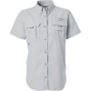Custom Womens PFG Bahama™ Short Sleeve Shirt Cool Grey