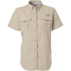 Custom Womens PFG Bahama™ Short Sleeve Shirt Fossil