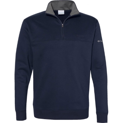 Custom Mens Hart Mountain™ II Half-Zip Pullover Collegiate Navy
