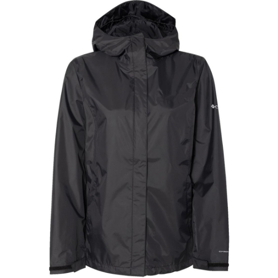 Custom Womens Arcadia™ II Rain Jacket Black