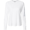 Custom Womens PFG Tidal Tee™ II Long Sleeve White/ Cirrus Grey