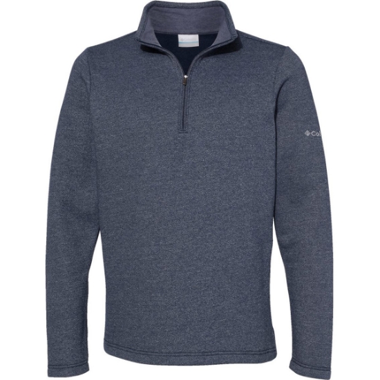 Custom Mens Great Hart Mountain™ III Half-Zip Pullover Collegiate Navy