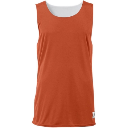Custom Youth B-Core Reversible Tank Top Burnt Orange/ White