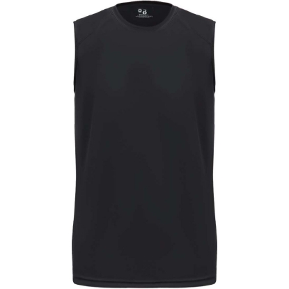 Custom Youth B-Core Sleeveless T-Shirt Black
