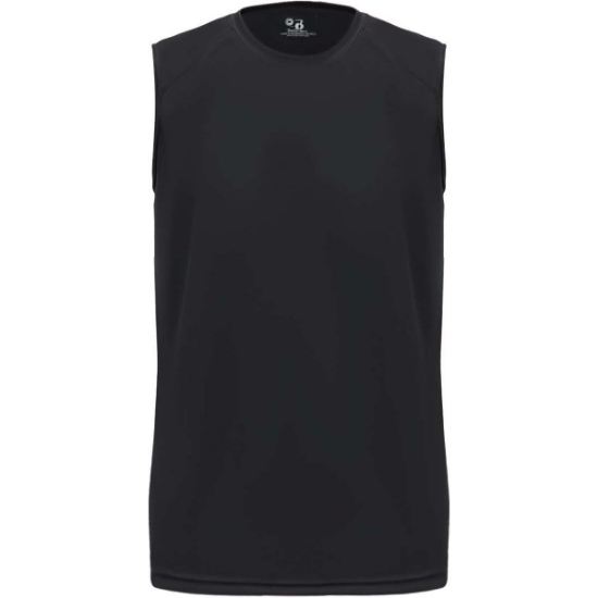 Custom Youth B-Core Sleeveless T-Shirt Black