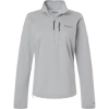Custom Womens Essential Hike™ Grid Fleece Half-Zip Pullover Columbia Grey/ Columbia Grey