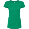 Custom Womens Fine Jersey Slim Fit T-Shirt Kelly Green