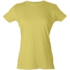 Custom Womens Fine Jersey Slim Fit T-Shirt Lemon