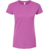 Custom Womens Fine Jersey Slim Fit T-Shirt Orchid