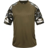 Custom Youth Camo Sport T-Shirt OD Green/ OD Green Camo