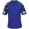 Custom Youth Camo Sport T-Shirt Royal/ Royal Camo