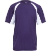 Custom Youth B-Core Hook T-Shirt Purple/ White