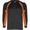 Custom Youth B-Core Hook Long Sleeve T-Shirt Black/ Burnt Orange