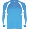 Custom Youth B-Core Hook Long Sleeve T-Shirt Columbia Blue/ White