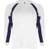 Custom Youth B-Core Hook Long Sleeve T-Shirt White/ Navy