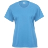 Custom Girls T-Shirt Columbia Blue