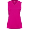 Custom Girls B-Core Sleeveless T-Shirt Hot Pink