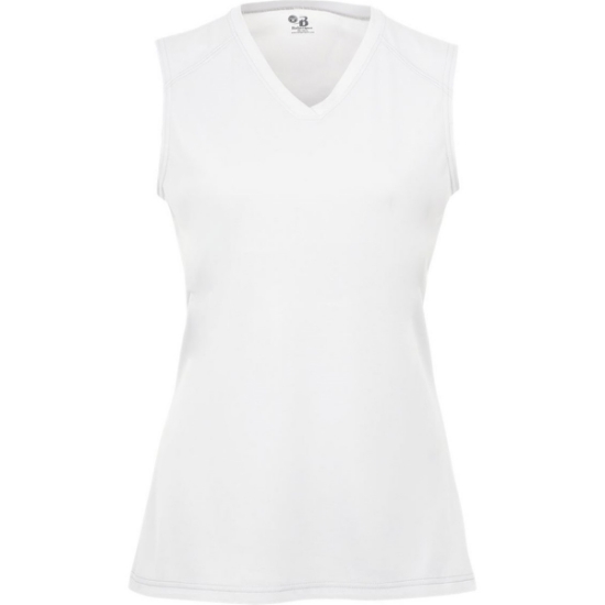 Custom Girls B-Core Sleeveless T-Shirt White