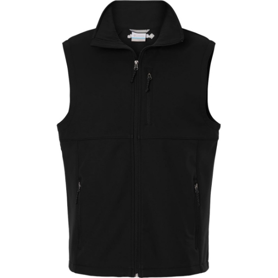 Custom Mens Ascender™ II Soft Shell Vest Black