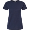 Custom Womens Fine Jersey Classic Fit T-Shirt Navy