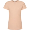 Custom Womens Fine Jersey Classic Fit T-Shirt Peach