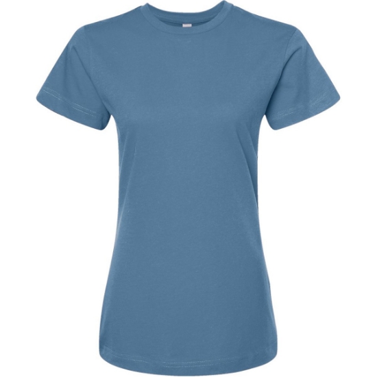 Custom Womens Fine Jersey Classic Fit T-Shirt Slate