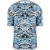 Custom Youth Digital Camo T-Shirt Columbia Blue Digital
