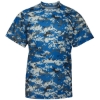 Custom Youth Digital Camo T-Shirt Royal Digital