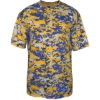 Custom Youth Digital Camo T-Shirt Royal/ Gold Digital