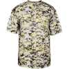 Custom Youth Digital Camo T-Shirt Vegas Gold Digital