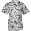 Custom Youth Digital Camo T-Shirt White Digital