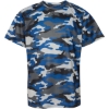 Custom Youth Camo T-Shirt Royal