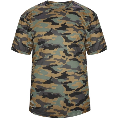 Custom Youth Camo T-Shirt Sand