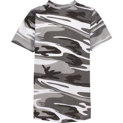 Custom Youth Camouflage T-Shirt Urban Woodland