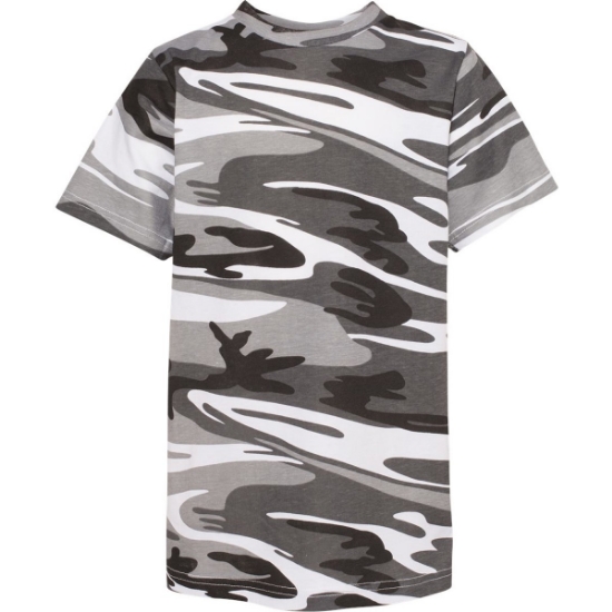 Custom Youth Camouflage T-Shirt Urban Woodland