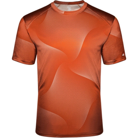 Custom Youth Warp T-Shirt Burnt Orange