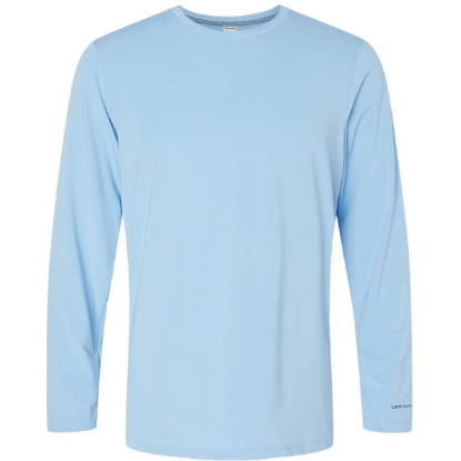 Custom Unisex Aruba Extreme Performance Long Sleeve T-Shirt Blue Mist