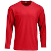 Custom Unisex Aruba Extreme Performance Long Sleeve T-Shirt Red