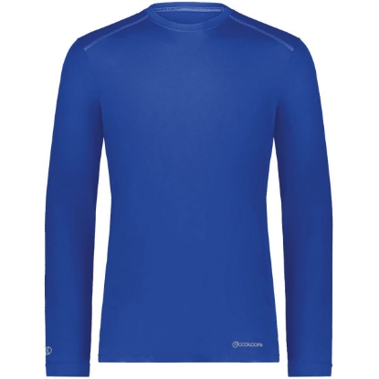 Custom Unisex Essential Long Sleeve T-Shirt Powered By Coolcore Royal