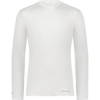 Custom Unisex Essential Long Sleeve T-Shirt Powered By Coolcore White