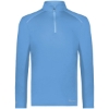 Custom Mens CoolCore® Quarter-Zip Pullover Columbia Blue