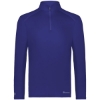 Custom Mens CoolCore® Quarter-Zip Pullover Purple