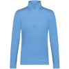 Custom Womens CoolCore® Quarter-Zip Pullover Columbia Blue