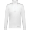 Custom Womens CoolCore® Quarter-Zip Pullover White