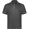 Custom Mens CoolCore® Polo Iron/ White