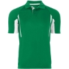 Custom Mens Two-Tone Avenger Polo Kelly/ White