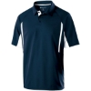 Custom Mens Two-Tone Avenger Polo Navy/ White